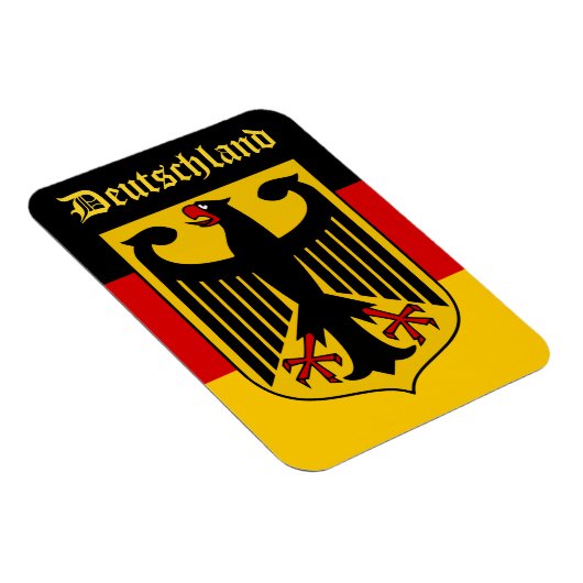 Duitse vlag magneet (Rechterzijde)