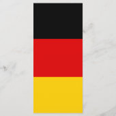 Duitse vlag menu (Achterkant)