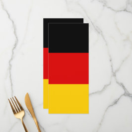 Duitse vlag menu