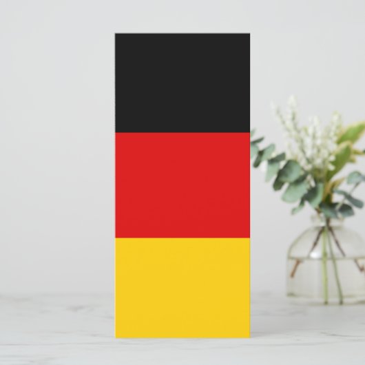 Duitse vlag menu (Staand voorkant)