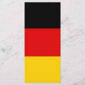 Duitse vlag menu (Voorkant)