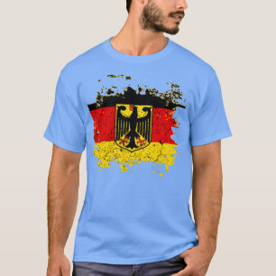 Duitse vlag met adelaar t-shirt