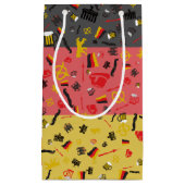 Duitse vlag met cultuurgoederen klein cadeauzakje (Voorkant)