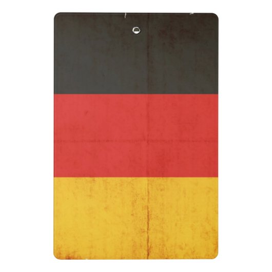 Duitse vlag mini klembord (Achterkant)