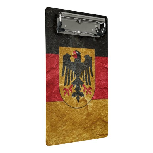 Duitse vlag mini klembord (Schuin)