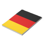 Duitse vlag notitieblok (Linkerzijde)