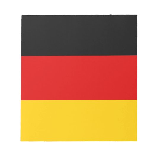 Duitse vlag notitieblok (Voorkant)