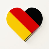 Duitse vlag notitieboek (Achterkant)