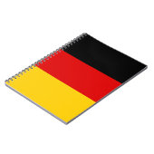 Duitse vlag notitieboek (Linkerzijde)