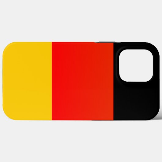 Duitse vlag of Duitse vlag Case-Mate iPhone Case (Achterkant (horizontaal))