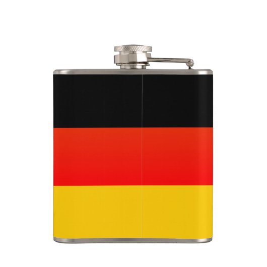 Duitse vlag of Duitse vlag Heupfles (Achterkant)