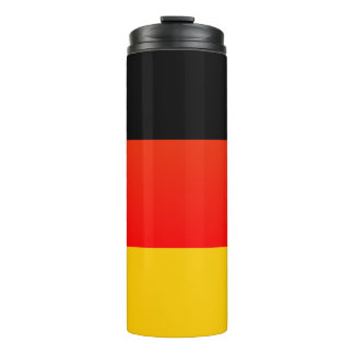 Duitse vlag of Duitse vlag Thermische Tumbler Thermosbeker