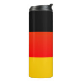 Duitse vlag of Duitse vlag Thermische Tumbler Thermosbeker (Gedraaid links)