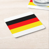 Duitse vlag onderzetters (Schuin)