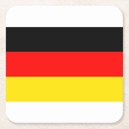 Duitse vlag onderzetters (Voorkant)