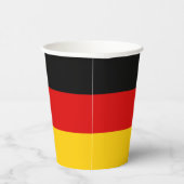 Duitse vlag papieren bekers (Rechts)