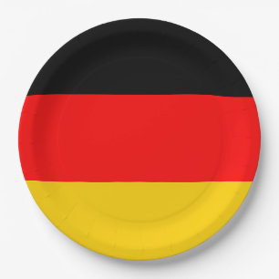 Duitse vlag papieren bordje