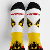 Duitse vlag patriottisch , duurzame - duitse premi sokken (Top)