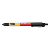 Duitse vlag Pen, Duitsland / Gepersonaliseerd Zwarte Inkt Pen (Bodem)
