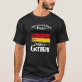 Duitse vlag perfect als Duits T-shirt (Voorkant)