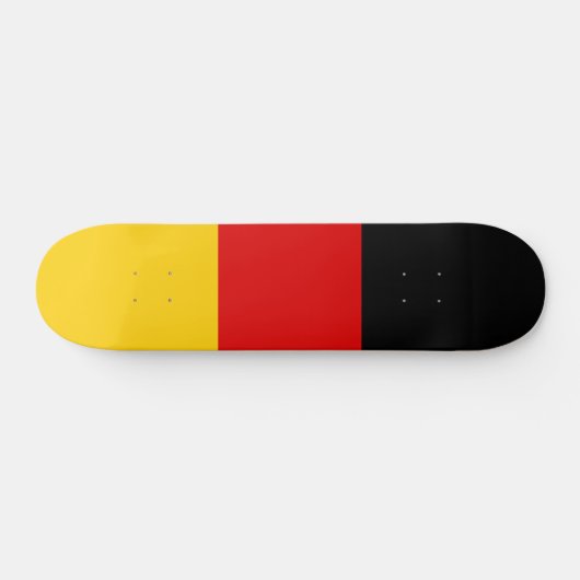 Duitse vlag persoonlijk skateboard (Horizontaal)