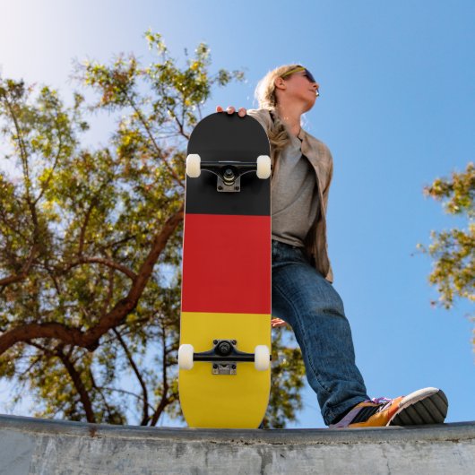 Duitse vlag persoonlijk skateboard (Buiten 1)