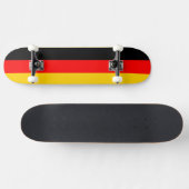 Duitse vlag persoonlijk skateboard (Horizontaal)