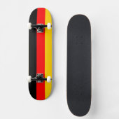 Duitse vlag persoonlijk skateboard (Voorkant)