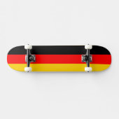 Duitse vlag persoonlijk skateboard (Horizontaal)