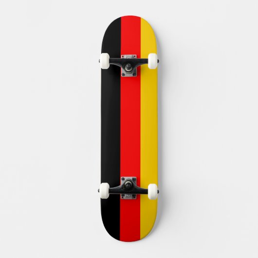 Duitse vlag persoonlijk skateboard (Voorkant)