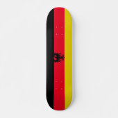 Duitse vlag persoonlijk skateboard (Voorkant)