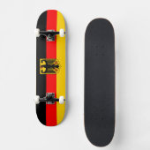 Duitse vlag persoonlijk skateboard (Voorkant)