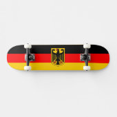 Duitse vlag persoonlijk skateboard (Horizontaal)
