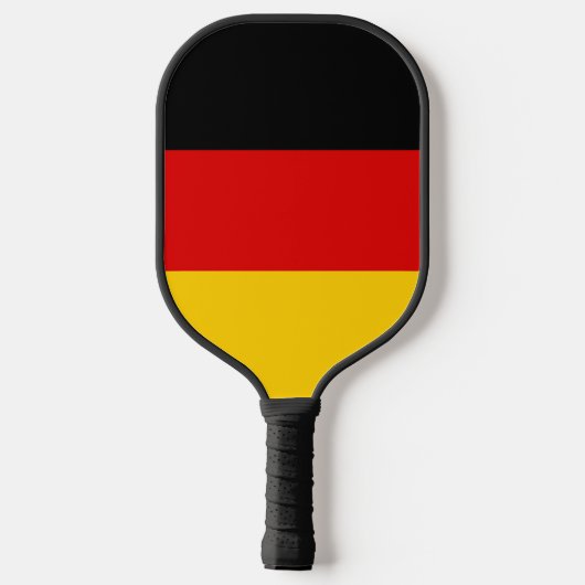 Duitse vlag pickleball paddle (Achterkant)