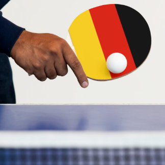 Duitse vlag pingpong paddle voor tafeltennis tafeltennisbatje
