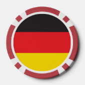 Duitse vlag poker chips (Achterkant)