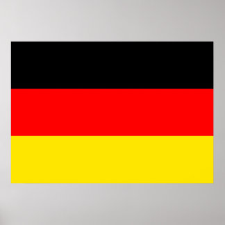 Duitse vlag poster