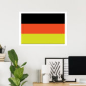 Duitse vlag poster (Home Office)
