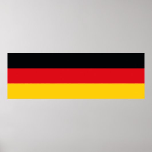 Duitse vlag poster (Voorkant)