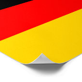 Duitse vlag poster (Hoek)