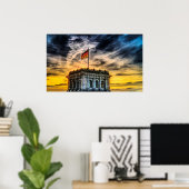 Duitse vlag poster (Thuiskantoor)