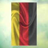 Duitse vlag raamsticker (Vel 3)