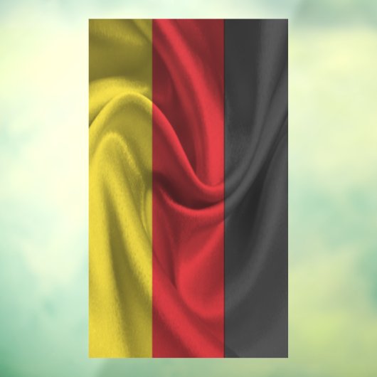 Duitse vlag raamsticker (Vel 3)