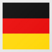 Duitse vlag raamsticker (Vel)