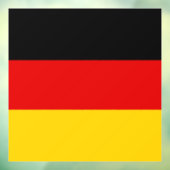 Duitse vlag raamsticker (Vel 3)