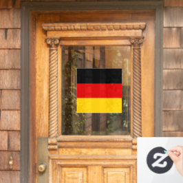 Duitse vlag raamsticker