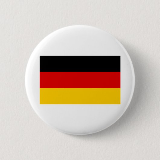 Duitse vlag ronde button 5,7 cm (Voorkant)