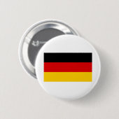 Duitse vlag ronde button 5,7 cm (Voorkant /achterkant)