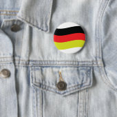 duitse vlag ronde button 5,7 cm (In situ)