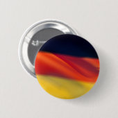 Duitse vlag ronde button 5,7 cm (Voorkant /achterkant)